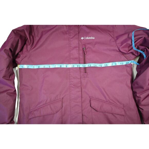 Columbia Girls‎ Purple Suttle Mountain Long Insulated Jacket Size Youth XL - Picture 6 of 6
